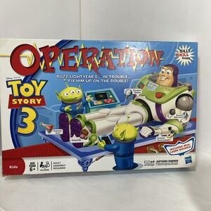 Hasbro Disney Toy Story‎ 3 Operation Game Buzz Lightyear Complete
